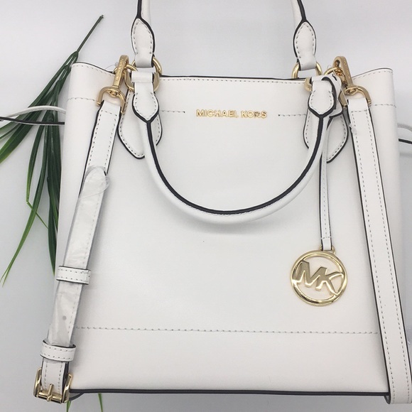 Michael Kors EDEN LG DRWSTRNG GRAB Bag Opt/ Blosso - Picture 5 of 8